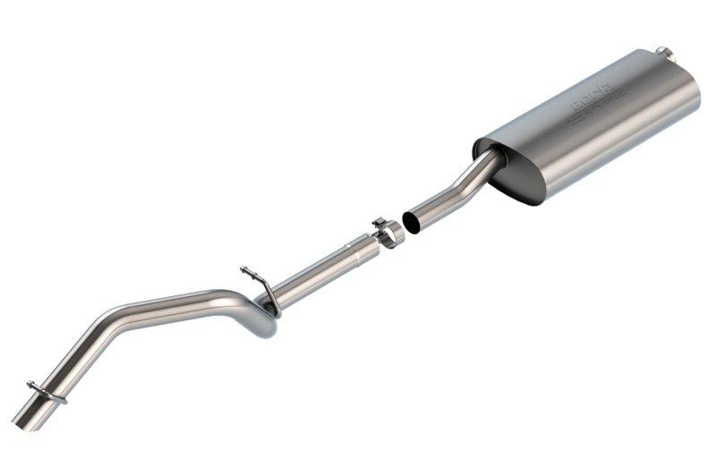 Borla 18-20 Jeep Wrangler JLU 3.6L V6 Climber Turn Down Exit Cat-Back Exhaust - Crew Original