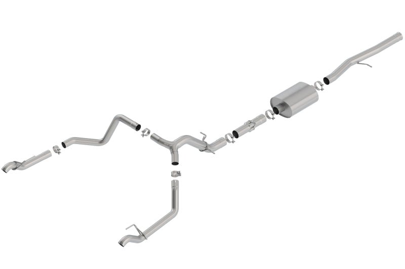 Borla 19 Chevrolet Silverado/GMC Sierra 1500 6.2L SS ATAK Catback Exhaust w/ Factory Tips - Crew Original