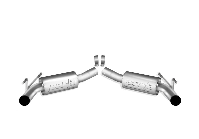 Borla 2010 Camaro 6.2L ATAK Exhaust System w/o Tips works With Factory Ground Effects Package (rear - Crew Original