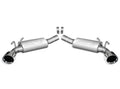Borla 2010 Camaro 6.2L V8 Exhaust (rear section only) - Crew Original