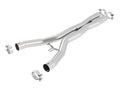 Borla 2014 Chevy Corvette Stingray X-Pipes (Smog Legal Cut and Clamp) - Crew Original