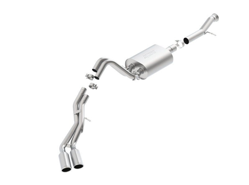 Borla 2015 Cadillac Escalade/Yukon Denali 6.2L V8 AT 2WD/4WD Split Side Exit SS S-Type CB Exhaust - Crew Original