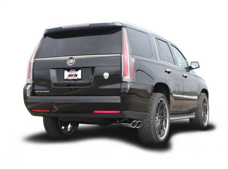 Borla 2015 Cadillac Escalade/Yukon Denali 6.2L V8 AT 2WD/4WD Split Side Exit SS S-Type CB Exhaust - Crew Original