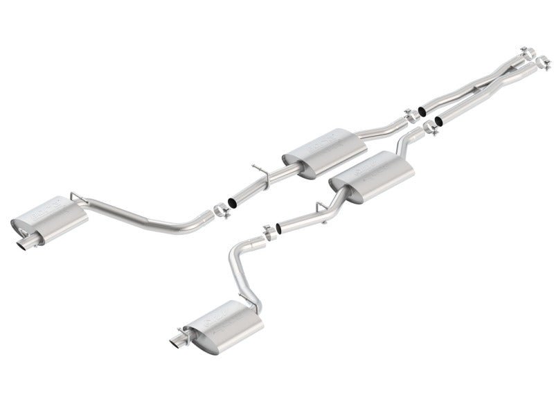 Borla 2015 Dodge Challenger 3.6L V6 ATAK Catback Exhaust No Tips Factory Valance - Crew Original