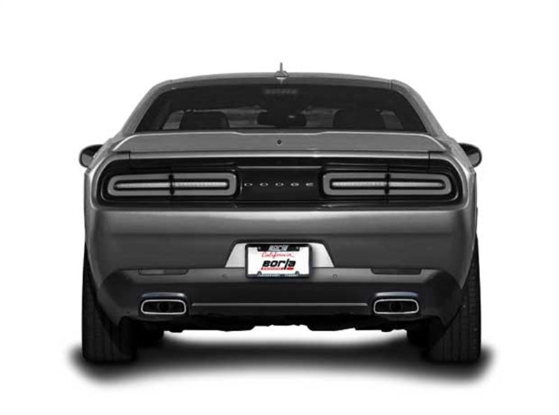 Borla 2015 Dodge Challenger 3.6L V6 S-TYPE Catback Exhaust No Tips Factory Valance - Crew Original
