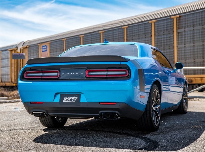 Borla 2015 Dodge Challenger SRT/392 Hemi 6.4L V8 ATAK Catback Exhaust w/ Valves Factory Bezel - Crew Original