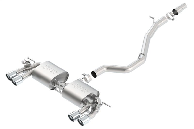 Borla 2015 Volkswagen Golf-R 2.0L Turbo S-Type CB Exhaust - Crew Original