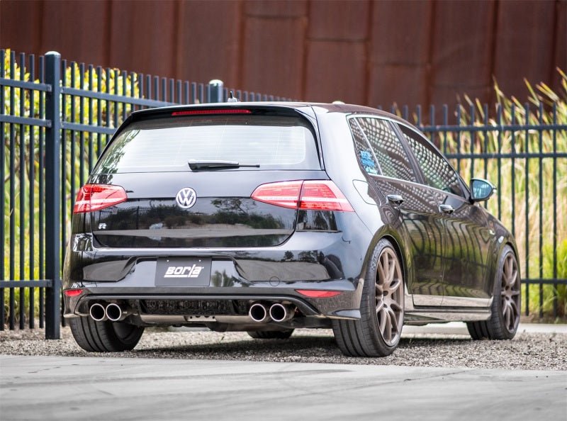 Borla 2015 Volkswagen Golf-R 2.0L Turbo S-Type CB Exhaust - Crew Original