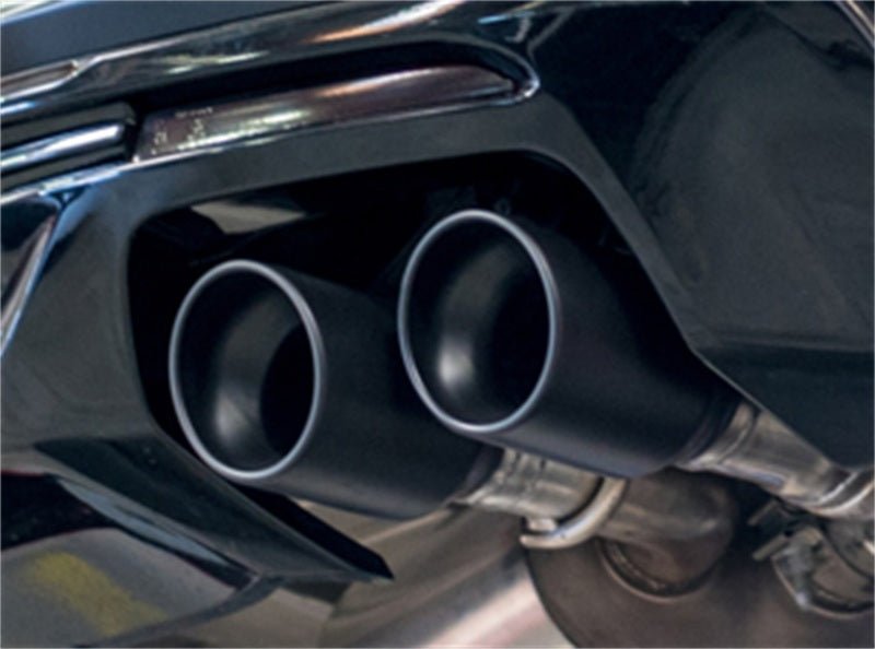 Borla 2016-2017 Chevrolet Camaro SS AT/MT S-Type Rear Section Exhaust w/o Dual Mode Ceramic Black - Crew Original