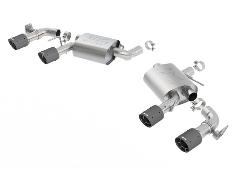 Borla 2016-2017 Chevy Camaro V8 SS AT/MT ATAK Rear Section Exhaust with Dual Mode Valves - Crew Original
