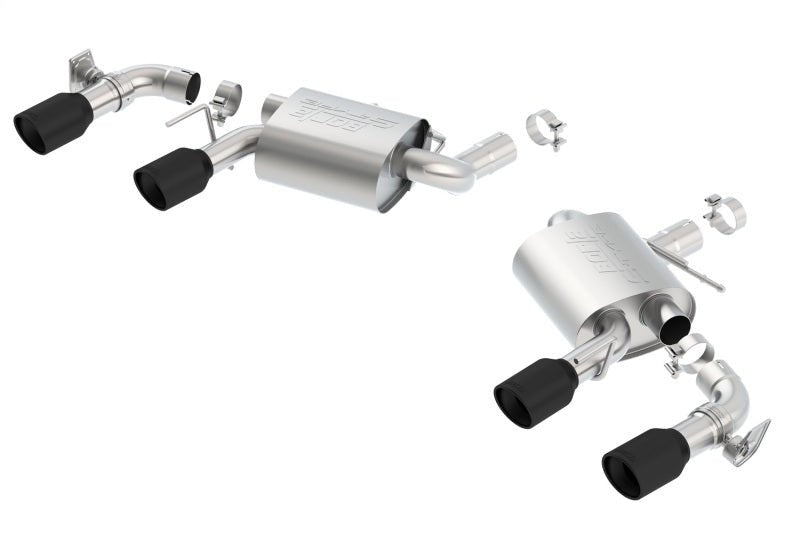 Borla 2016-2018 Chevrolet Camaro SS AT/MT RWD Ceramic Black S-Type Exhaust (w/ Dual Mode Valves) - Crew Original