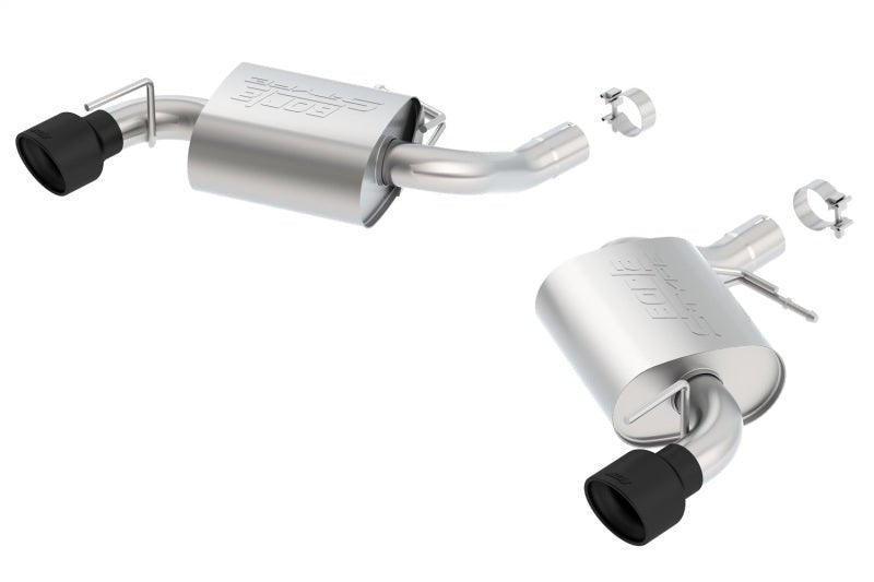 Borla 2016-2018 Chevrolet Camaro SS AT/MT RWD Ceramic Black S-Type Exhaust (w/o NPP) - Crew Original