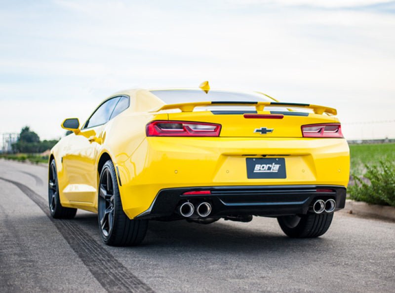 Borla 2016 Camaro SS 6.2L V8 X-Pipe w/ Mid Pipes w/ AFM Valves - Crew Original