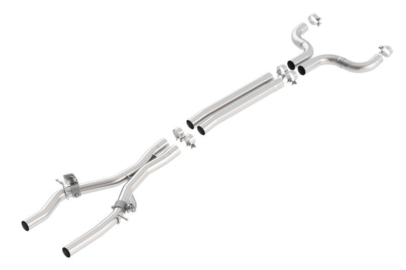 Borla 2016 Camaro SS 6.2L V8 X-Pipe w/ Mid Pipes w/ AFM Valves - Crew Original