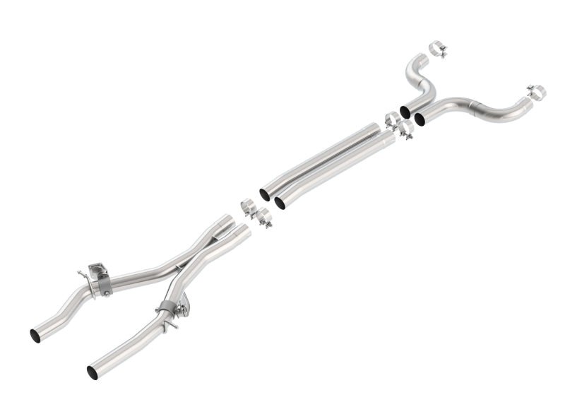 Borla 2016 Camaro SS 6.2L V8 X-Pipe w/ Mid Pipes w/ AFM Valves - Crew Original