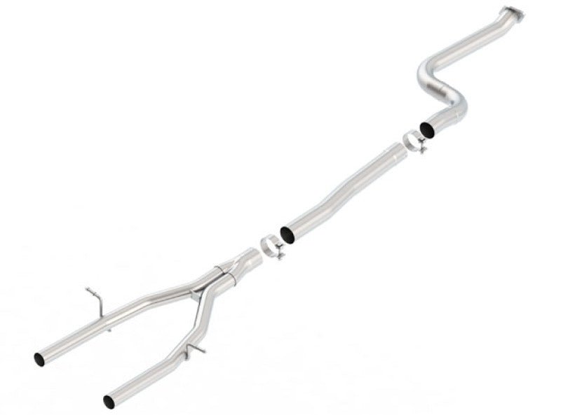 Borla 2016 Chevy Camaro 2.0L Turbo AT/MT 3in-2.25in Mid-Pipe - Crew Original