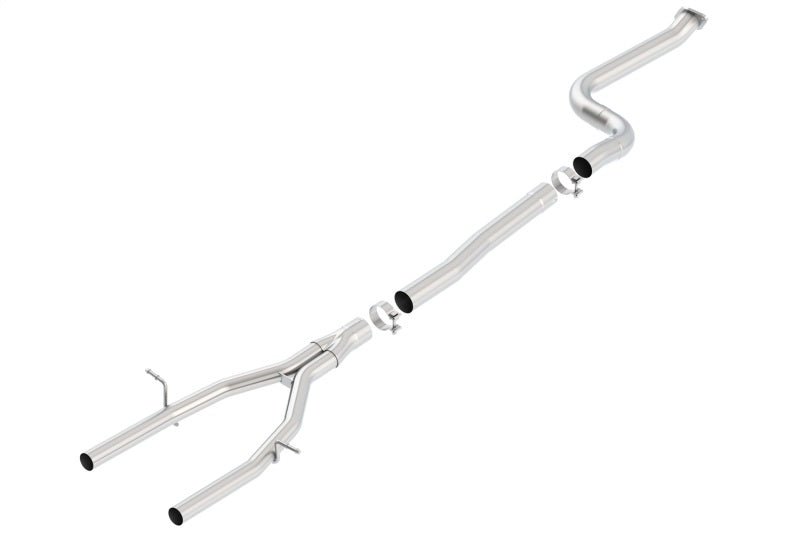 Borla 2016 Chevy Camaro 2.0L Turbo AT/MT 3in-2.25in Mid-Pipe - Crew Original