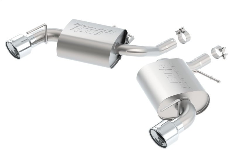 Borla 2016 Chevy Camaro 2.0L Turbo AT/MT S-Type Rear Section Exhaust - Crew Original