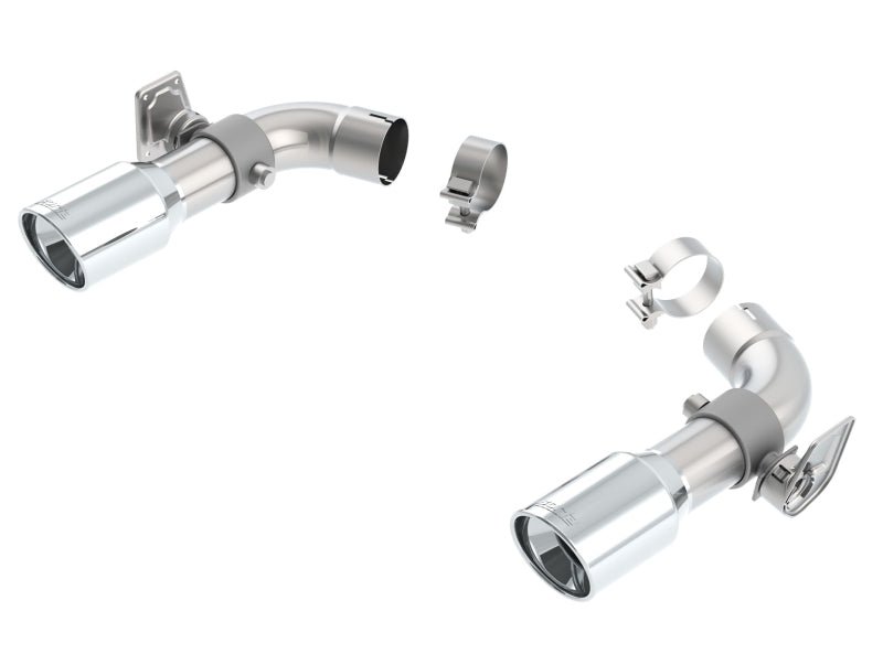 Borla 2016 Chevy Camaro SS 6.2L Dual NPP Tip Adapters - Crew Original