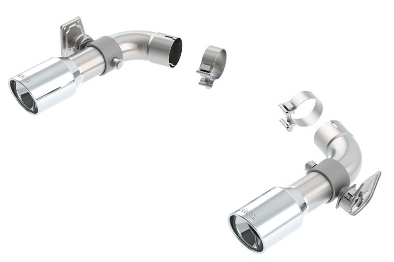 Borla 2016 Chevy Camaro SS 6.2L Dual NPP Tip Adapters - Crew Original