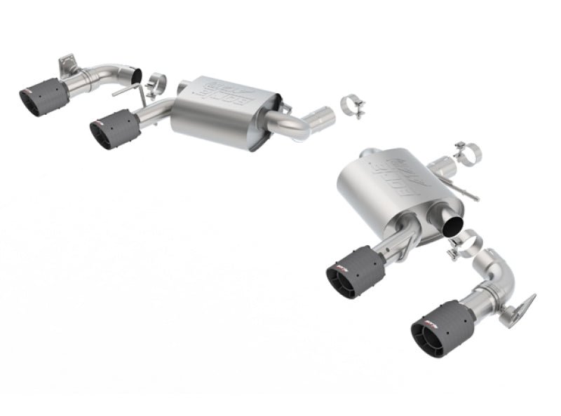 Borla 2016 Chevy Camaro SS V8 AT/MT ATAK Rear Section Exhaust with Dual Mode Valves - Crew Original