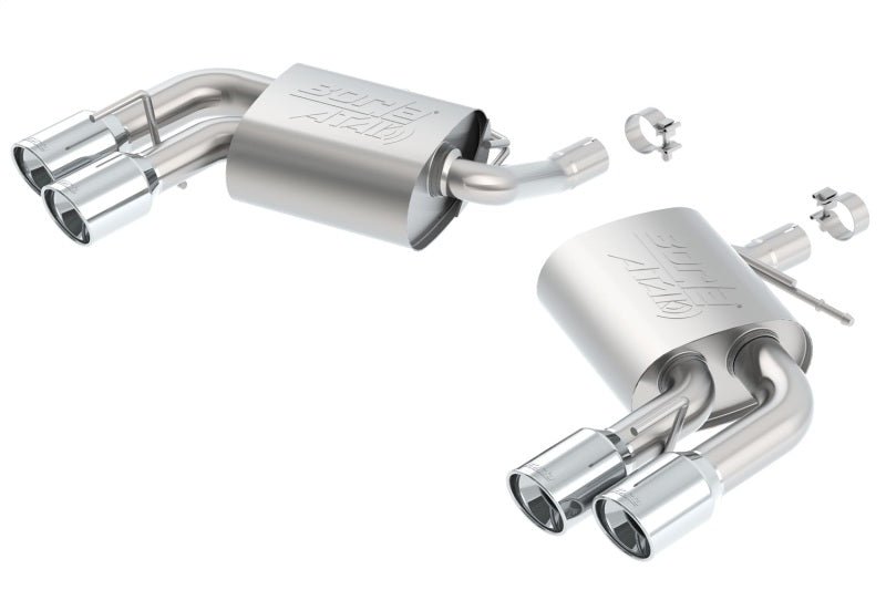 Borla 2016 Chevy Camaro V6 AT/MT ATAK Rear Section Exhaust w/o Dual Mode Valves - Crew Original
