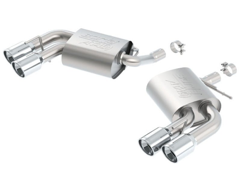 Borla 2016 Chevy Camaro V6 AT/MT ATAK Rear Section Exhaust w/o Dual Mode Valves - Crew Original