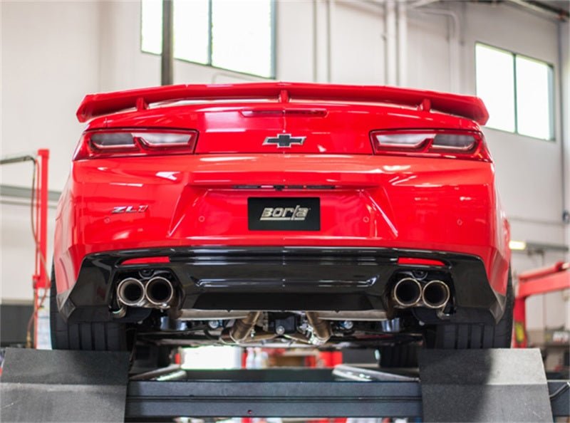 Borla 2017+ Chevy Camaro ZL1 6.2L S-Type Catback Exhaust w/ Dual Split Rear Exit - Crew Original