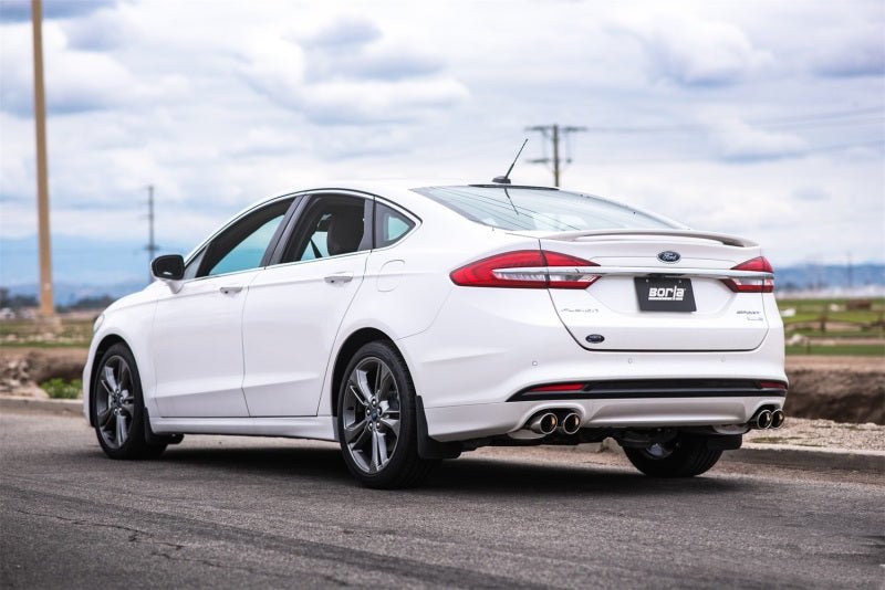 Borla 2017+ Ford Fusion Sport 2.7L Turbo AT AWD S-Type Axle Back Exhaust - Crew Original