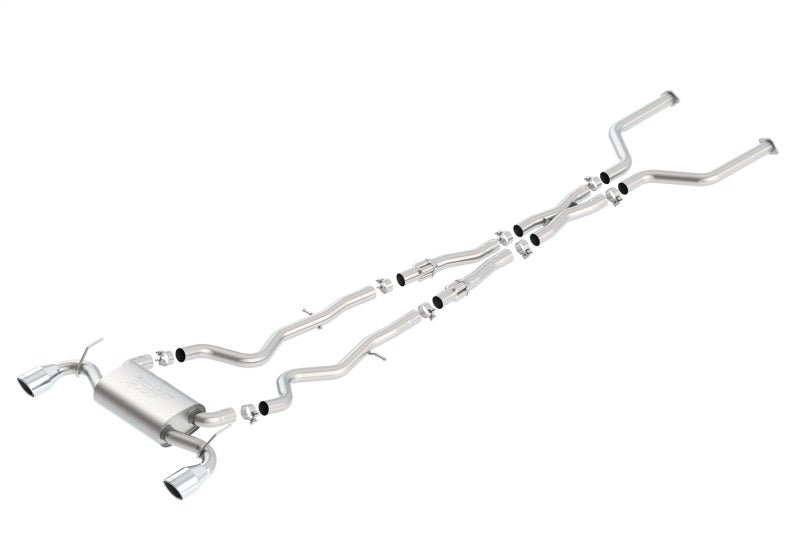 Borla 2017 Infiniti Q60S 3.0T V6 S Type Catback Exhaust - Crew Original