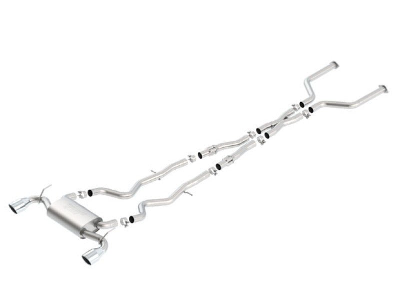 Borla 2017 Infiniti Q60S 3.0T V6 S Type Catback Exhaust - Crew Original