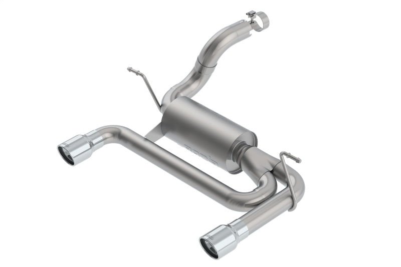 Borla 2018 Jeep Wrangler JL/JLU 3.6L 2DR/4DR ATAK SS Axle Back Exhaust w/3.5in Tips - Crew Original
