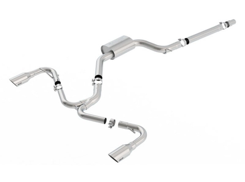 Borla 2018 Volkswagen GTI (MK7.5) 2.0T AT/MT SS S-Type Catback Exhaust w/Stainless Brushed Tips - Crew Original