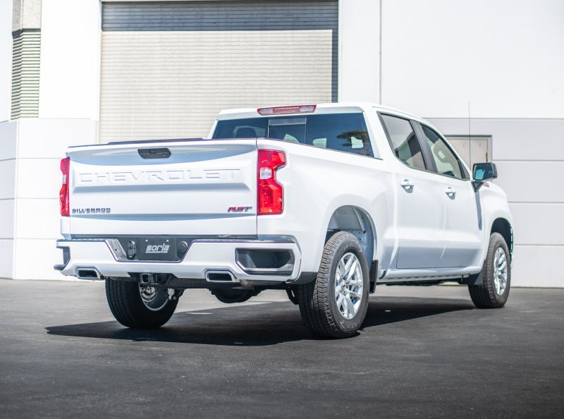 Borla 2019 Chevrolet Silverado / GMC Sierra 1500 S Type Catback Exhaust - 2.75in Pipe Diameter - Crew Original