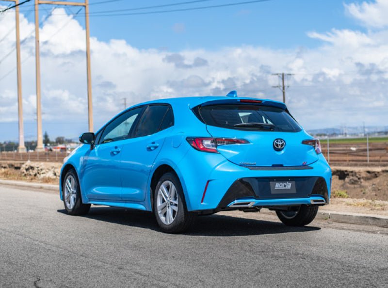 Borla 2019 Corolla SE/XSE 2.0L AT/MT FWD 4DR Hatchback 2in S-type Exhaust Turn Down Tip - Crew Original