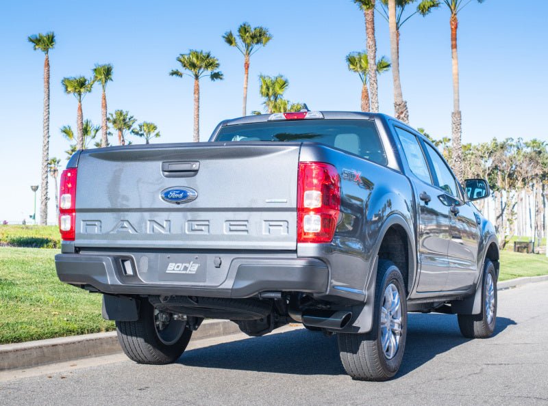 Borla 2019 Ford Ranger XL/XLT/Lariat 2.3L 2/4WD WB S-Type Catback Exhaust w/ Blk Chrome Tip - Crew Original