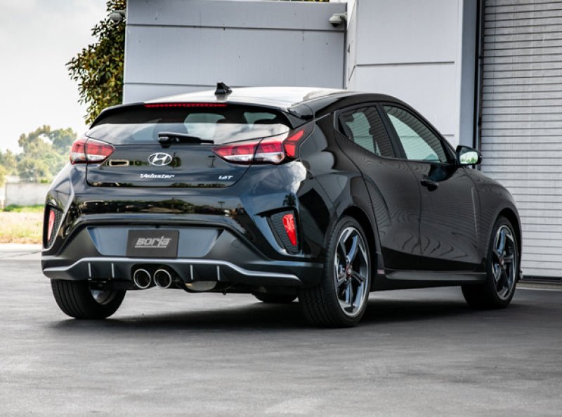 Borla 2019 Hyundai Veloster 1.6L FWD S-Type Exhaust (Rear Section Only) - Crew Original