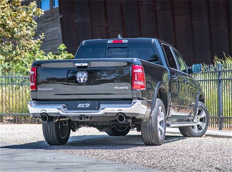 Borla 2019 RAM 1500 5.7L V8 AT 4DR Crew Cab Short Bed Atak SS Catback Exhaust - Black Chrome Tip - Crew Original