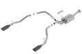 Borla 2019 RAM 1500 5.7L V8 AT 4DR Crew Cab Short Bed Touring SS Catback Exhaust - Black Chrome Tip - Crew Original