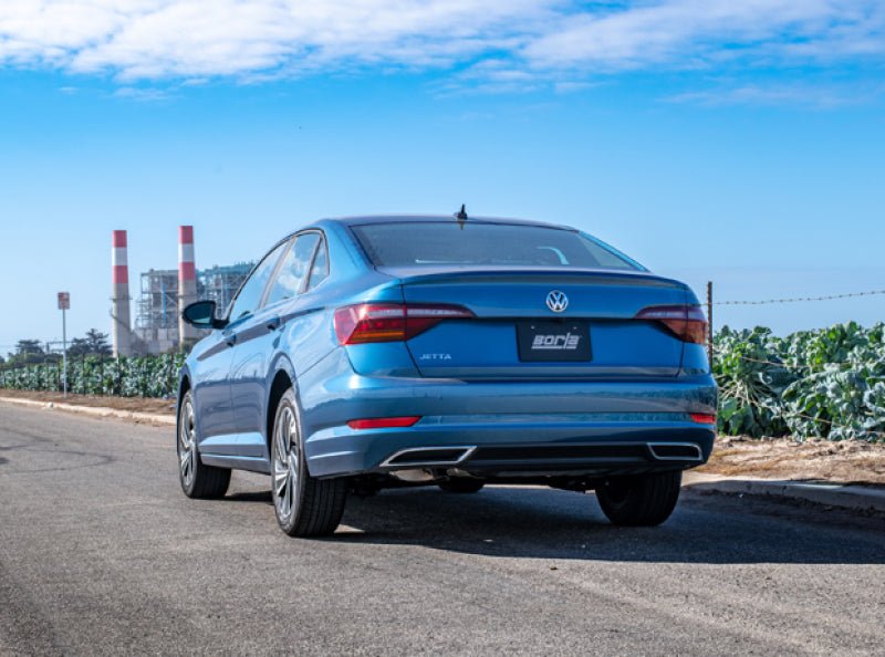 Borla 2019 Volkswagen Jetta 1.4L 2.5in Pipe Dia 2.5in Tip Turn Down Pipe S Type Catback Exhaust - Crew Original