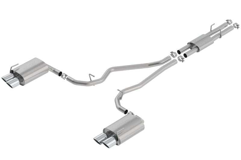 Borla 2020 Ford Explorer ST 3.0L V6 2.25in ATAK Exhaust - Chrome Tips - Crew Original