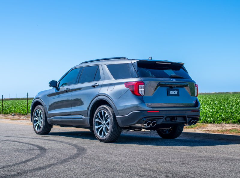 Borla 2020 Ford Explorer ST 3.0L V6 2.25in ATAK Exhaust - Chrome Tips - Crew Original