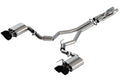 Borla 2020 Ford GT500 5.2L AT 3in ATAK CatBack Exhaust w/ Black Chrome Tips - Crew Original