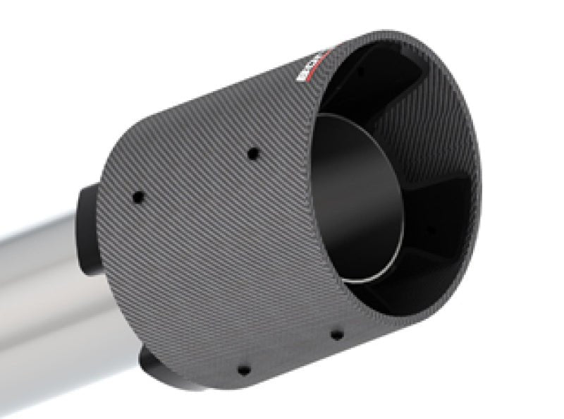 Borla 2020 Toyota Supra GR 3.0L I6 3in ATAK Catback Exhaust - Carbon Fiber Tips - Crew Original