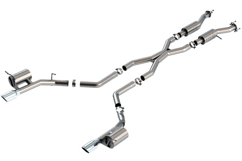 Borla 2021+ Dodge Durango SRT Hellcat 6.2L V8 AWD ATAK Cat-Back Exhaust System - T-304SS - Crew Original