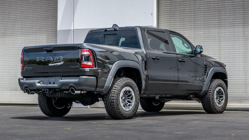 Borla 21-22 Dodge RAM 1500 TRX 6.2L V8 4WD CCSB 5in. Chrome-Plated Optional Tips - 304SS - Crew Original