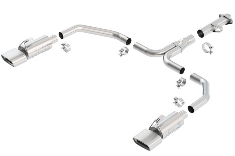 Borla 86-91 Corvette 5.7L 8cyl S-Type SS Catback Exhaust - Crew Original