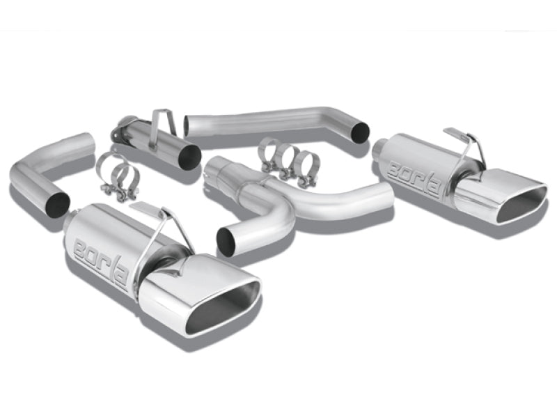 Borla 86-91 Corvette 5.7L 8cyl S-Type SS Catback Exhaust - Crew Original