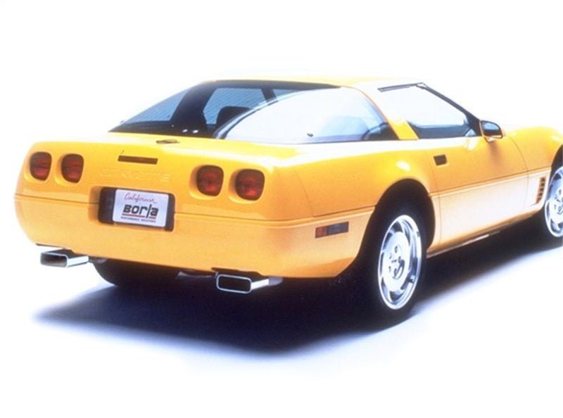 Borla 92-96 Chevrolet Corvette Hatchback/Conv 5.7L 8cyl 4/6 Spd Touring SS Catback Exhaust - Crew Original
