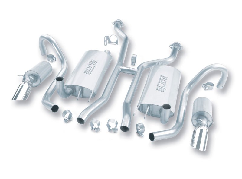 Borla 94-95 Chevy Impala SS / 94-96 Caprice Classic SS H-Pipe Catback Exhaust System - Crew Original